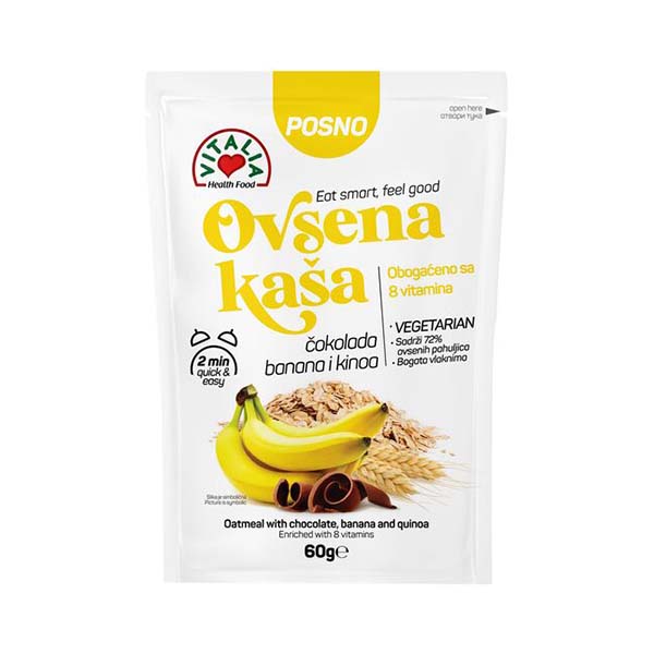 Tersher me banane dhe quinoa Vitalia60gr