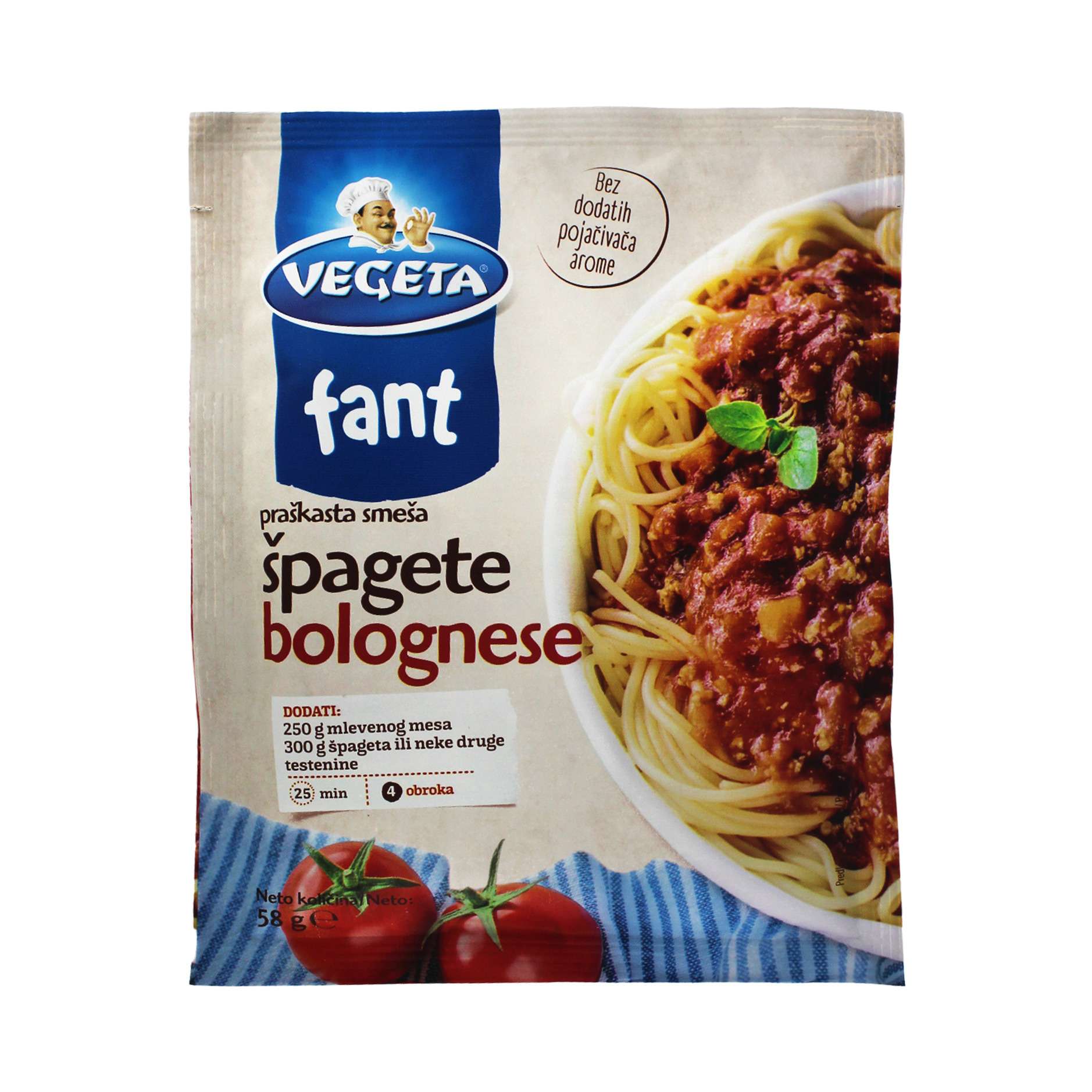 Salce per shpageta bolognesePodravka58gr