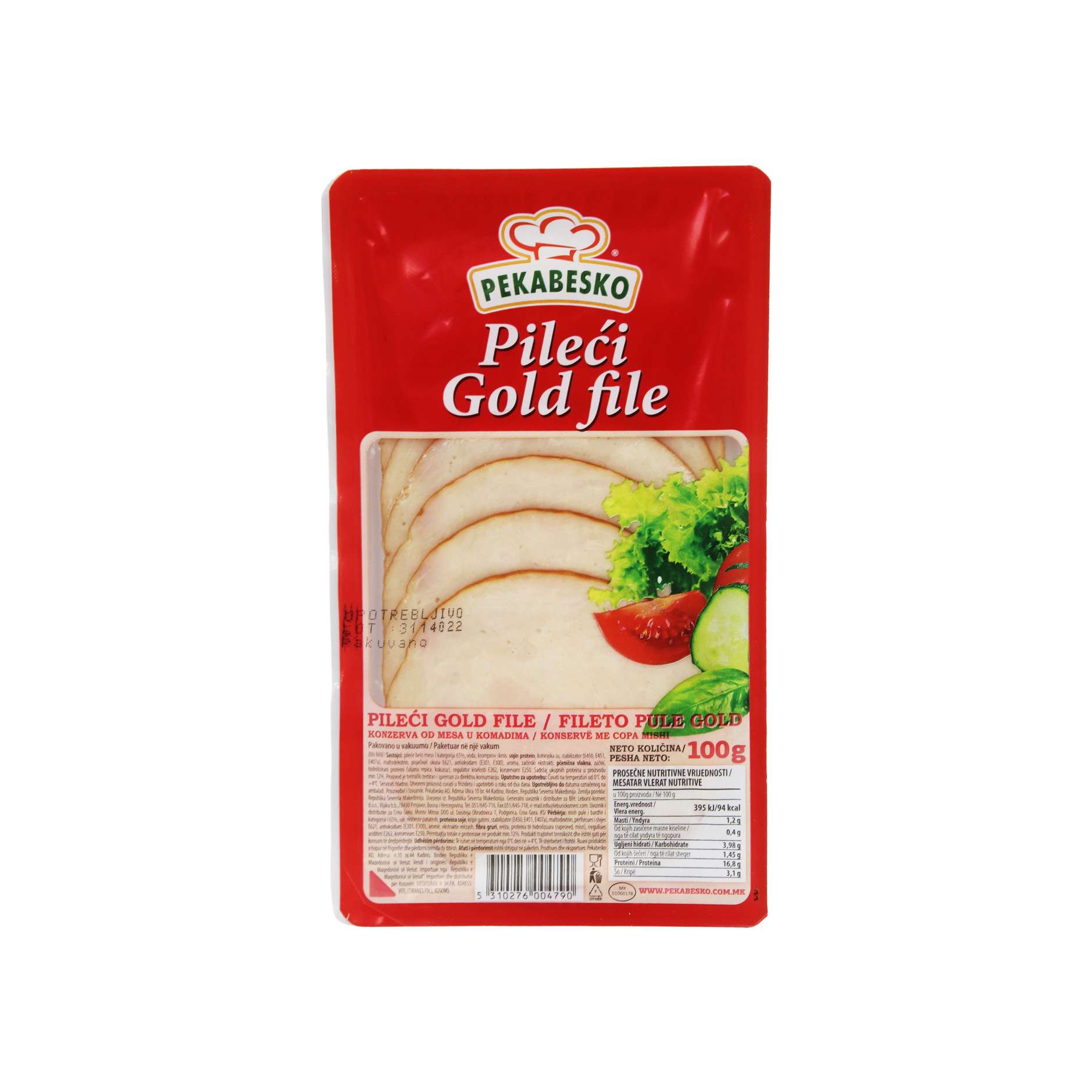 File pule gold rriska Pekabesko 100gr