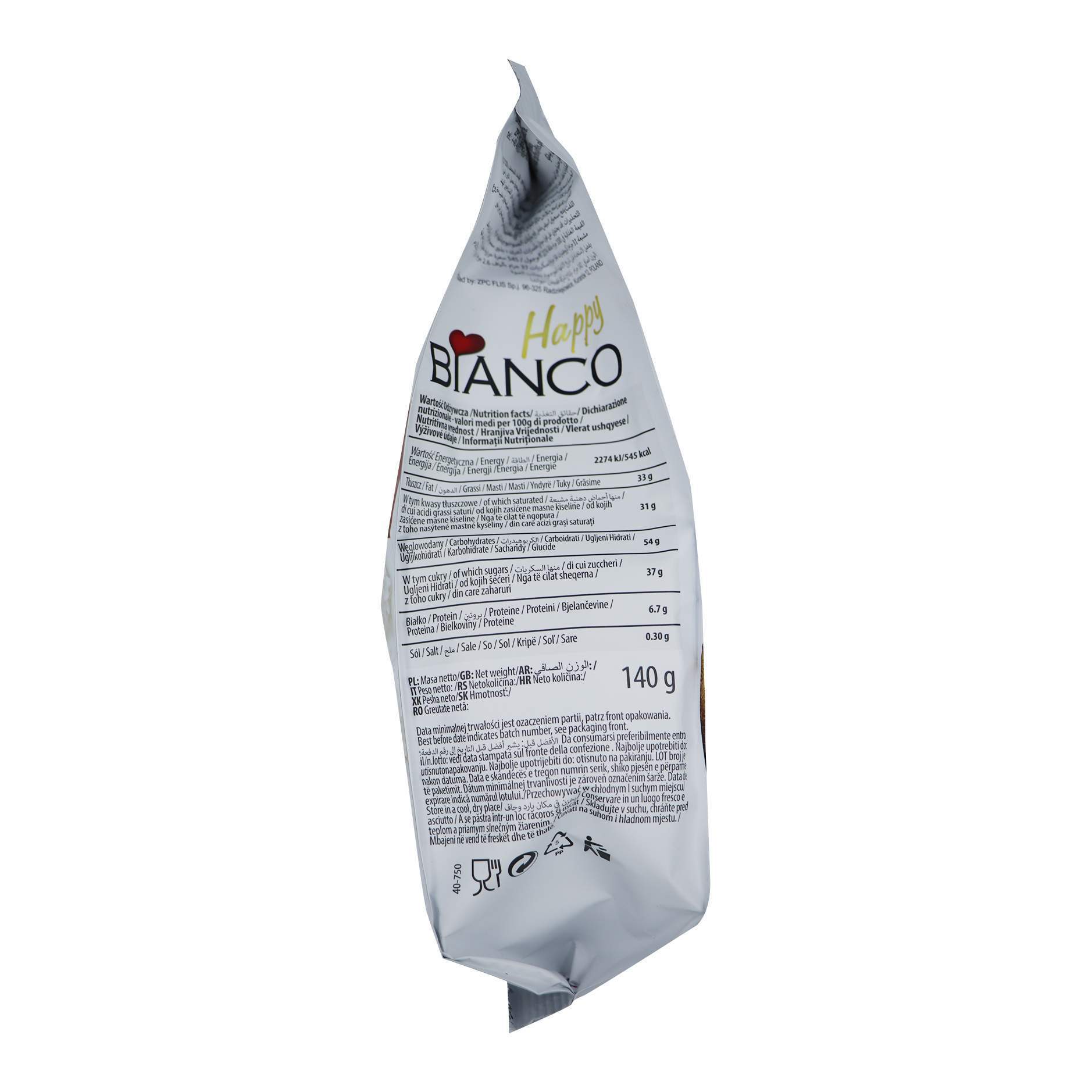 Vafer me kokos Happy bianco 140gr - Figura 4