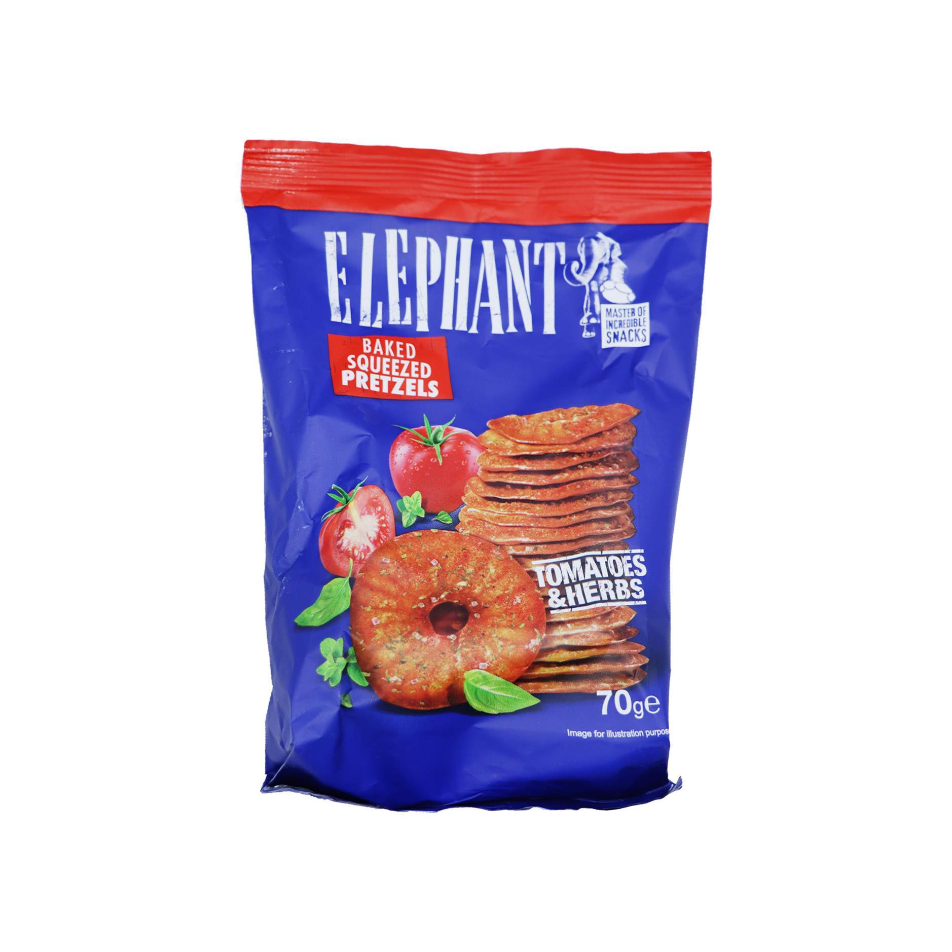Kraker me domate elephant Alka 70gr