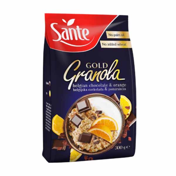 Musligranola gold portokall Sante 300gr