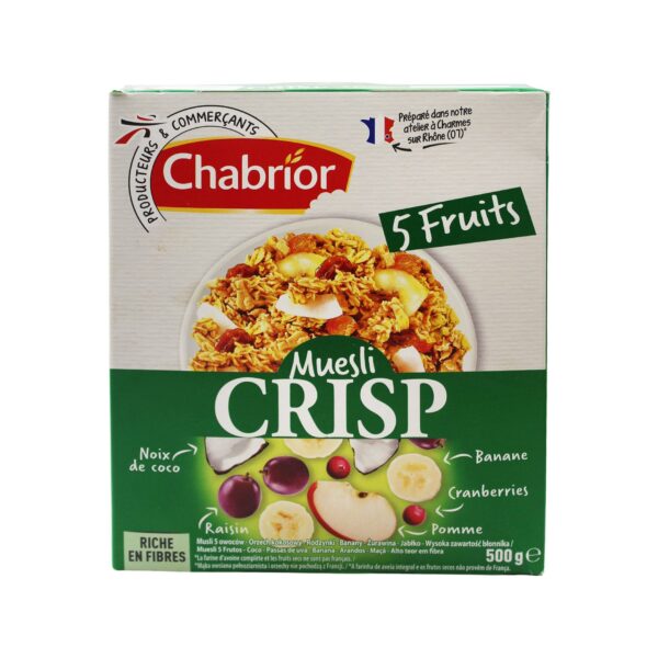 Musli me fruta Chabrior 500gr