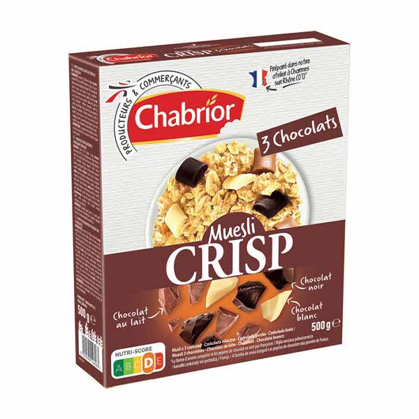Musli me choco Chabrior 500gr