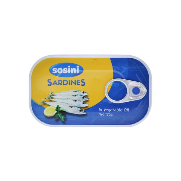 Sardine me vaj Sosini 125gr