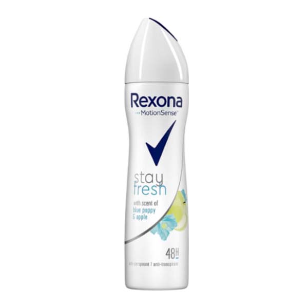 Deo per femra poppy-molle Rexona 150ml