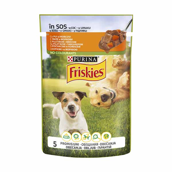 Ushqim qeni me pule Friskies Purina 85g