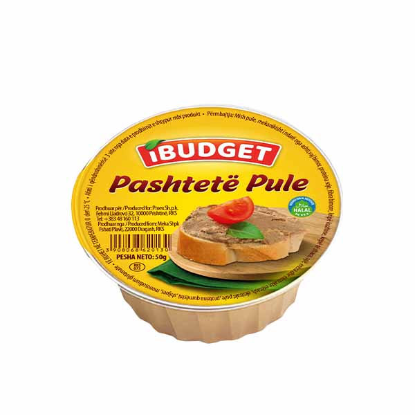 Pashtete pule Ibudget 50gr