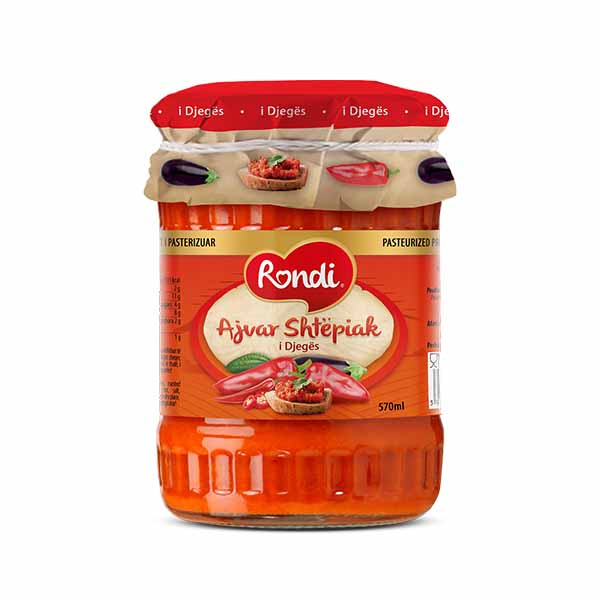 Ajvar shtepiak I djeges Rondi 580ml