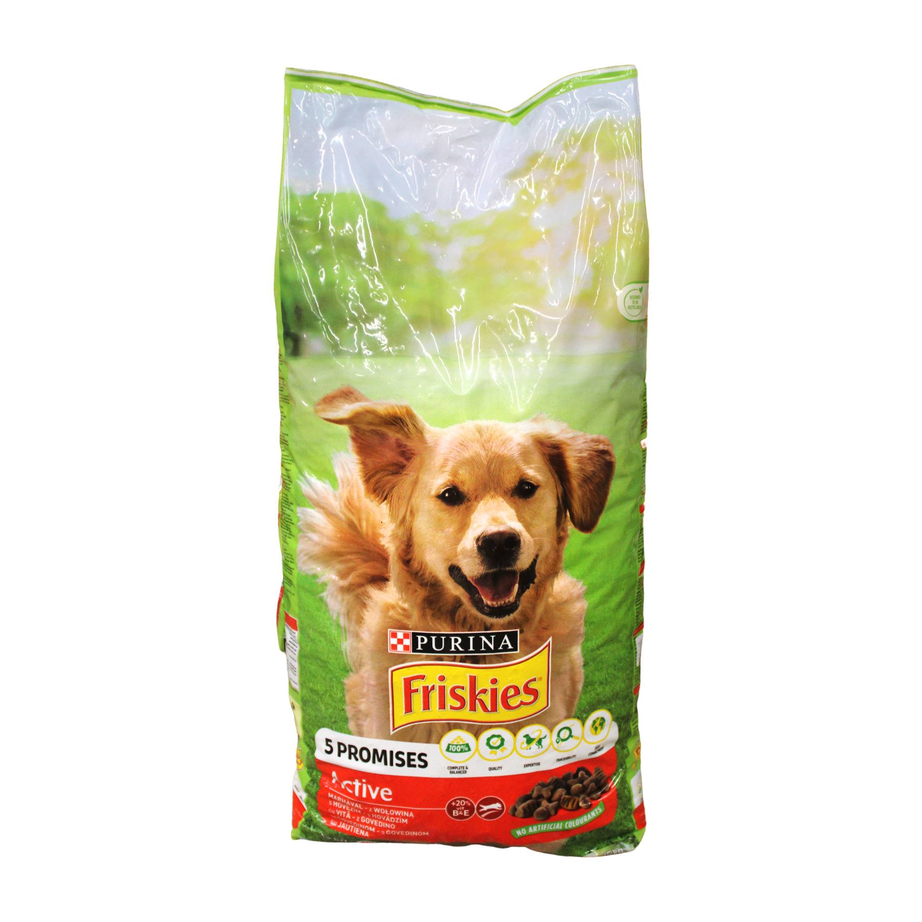 Ushqim qeni aktive Friskies Purina 15kg