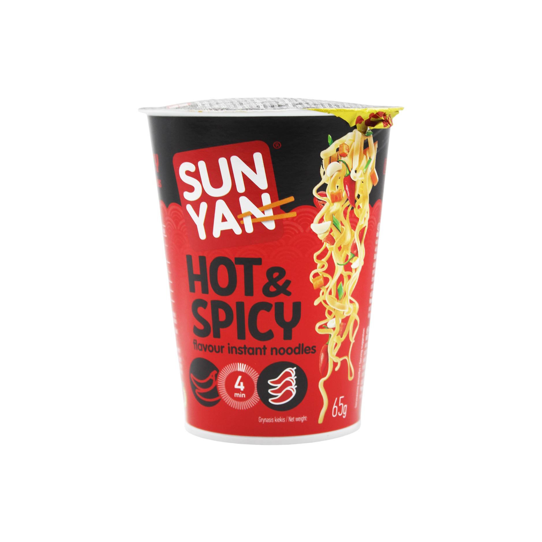 Nodles djeges me melmesa Sun Yan 65g