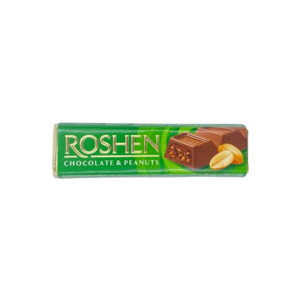 Qokollate me kikirik Roshen 38gr