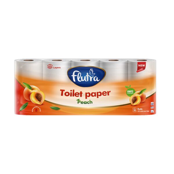 Leter toaleti 3shtresa pjeshke Flutra