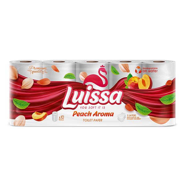 Leter toaleti 3shtresa pjeshke Luissa