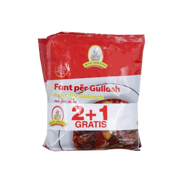 Salce per gullash Buon Appetito 65gr 2+1 gratis