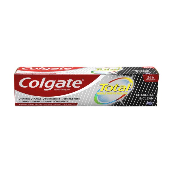 Paste per dhembe charcoal Colgate 100ml