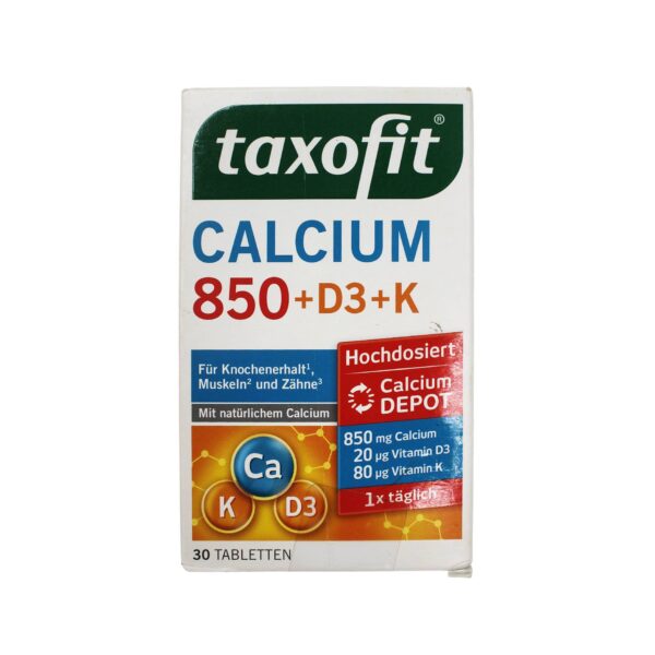 Vitamin calium + D3 Taxofit 30tab