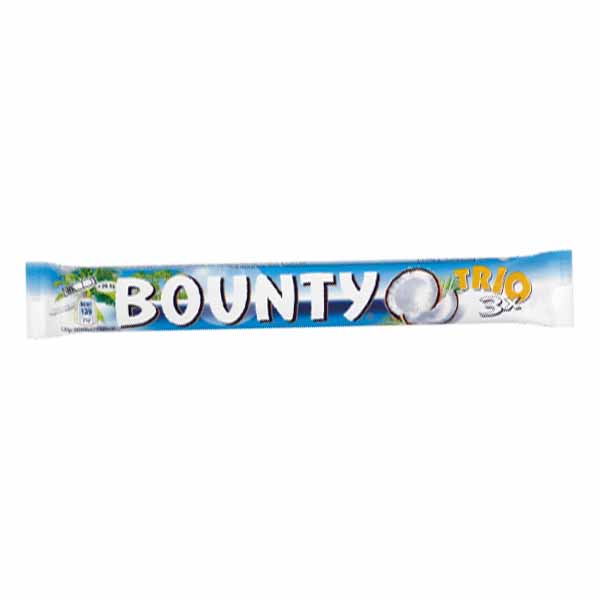 Qokollate bar me kokos trio Bounty 85gr