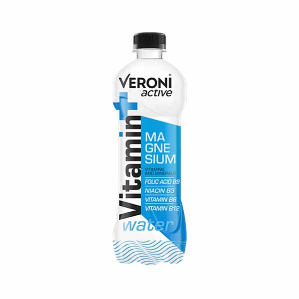 Uje me vitamina dhe magnez Veroni 555ml
