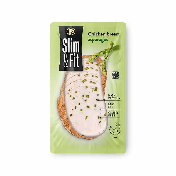 Gjoks pule me asparagus Slim Fit 100gr