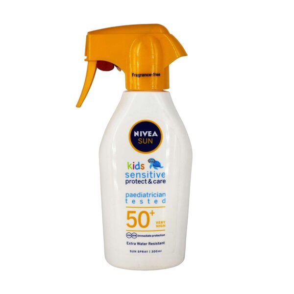 NIVEA SUN PROTECT & PLAY SENSITIVE KIDS TRIGGER SPRAY SPF 50+ 300ML