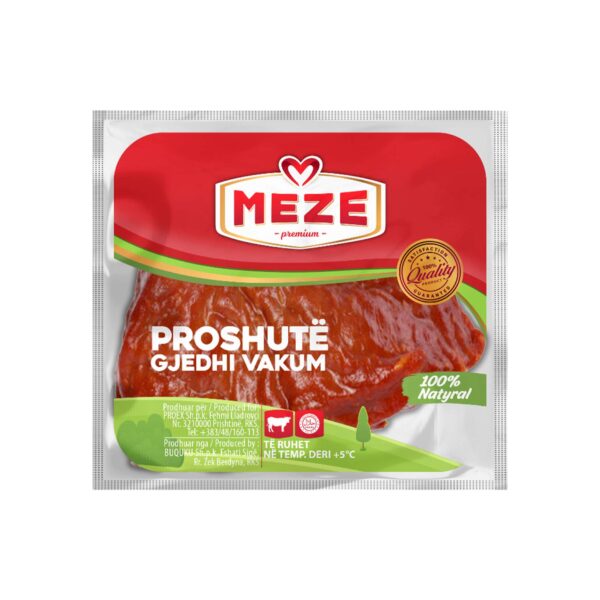 Proshute gjedhi vakum shkurter Meze kg