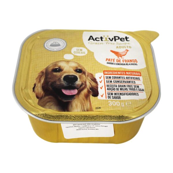 Ushqim qeni me mish pule Active pet300gr
