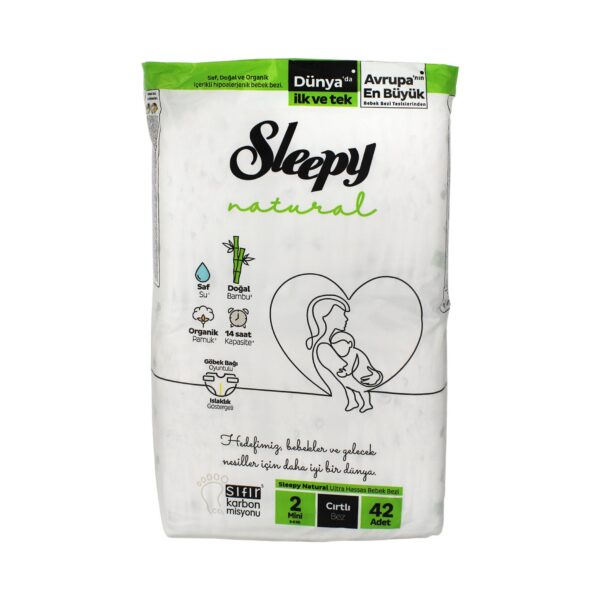 Pelena per femij 2 Sleepy 3-6kg 42pcs