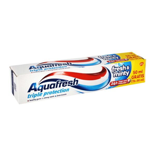 Paste per dhembe minty Aquafresh75+50ml