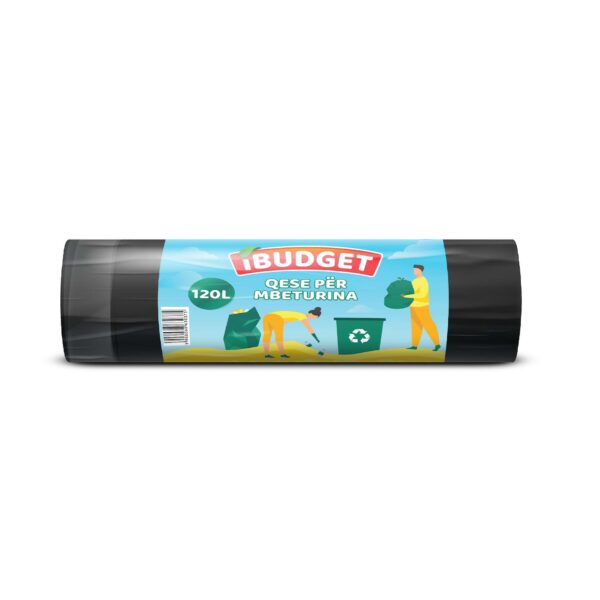 Qese per mbeturina Ibudget 120l