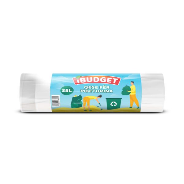 Qese per mbeturina Ibudget 35l
