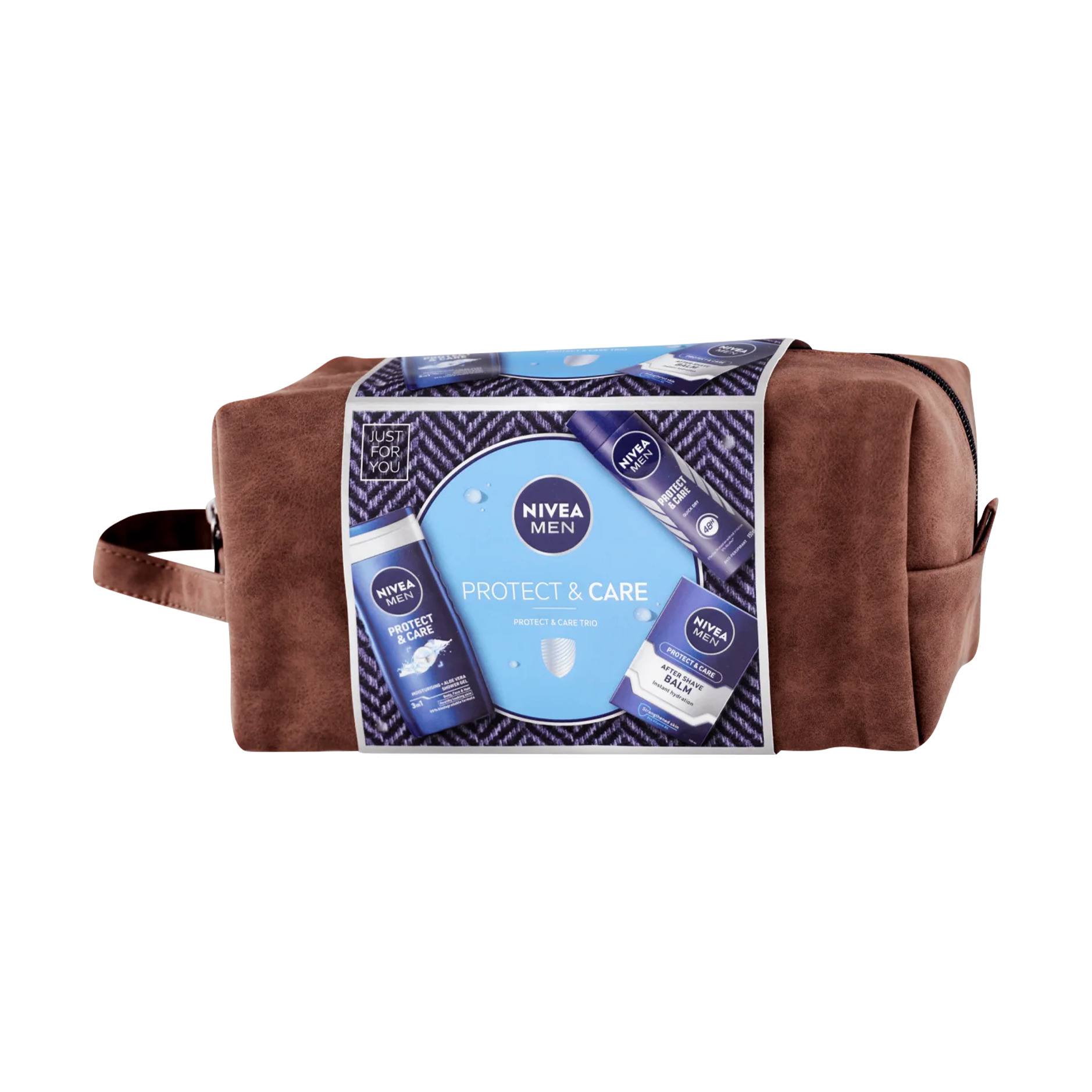 Set per meshkuj protect&care Nivea Qante