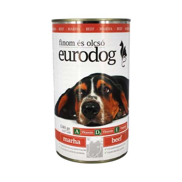Ushqim per qen me mish vici Eurodog 1240g