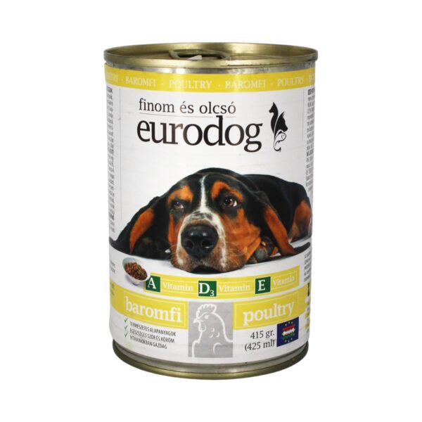 Ushqim per qen me mishe pule Eurodog 415gr