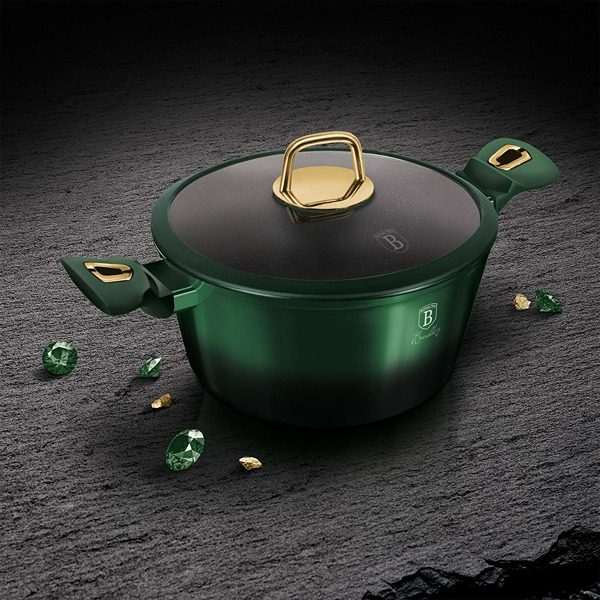 Tenxhere alumini 24cm BH/6058 Emerald