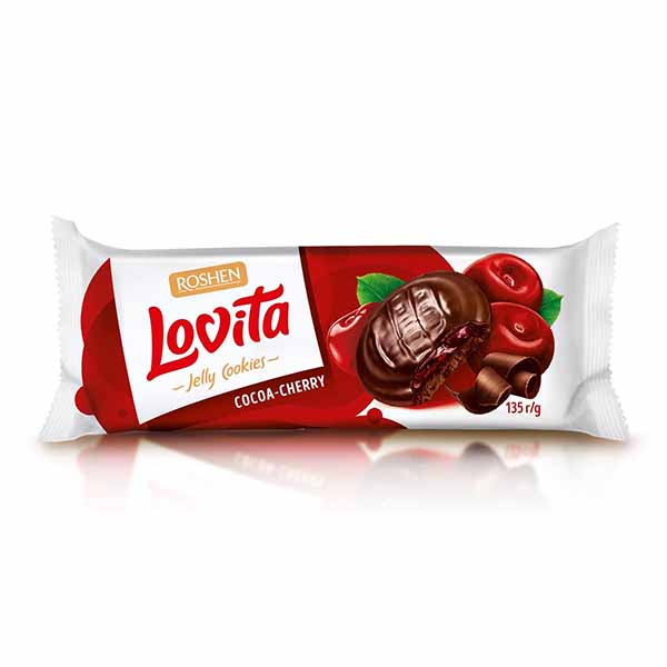 Biskota jaffa me vishnje Roshen 135gr