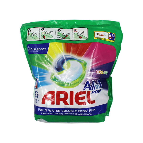 Det per rroba kapsul Color Ariel 58cop