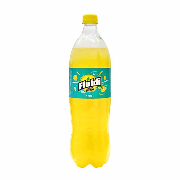 Pije e gazuar me lemon Fluidi 1.5l