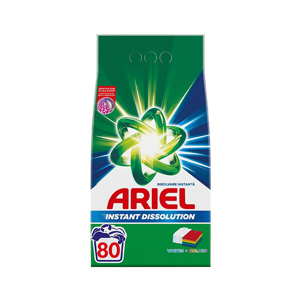 Det rrobash white&col Ariel 80 larje 6kg