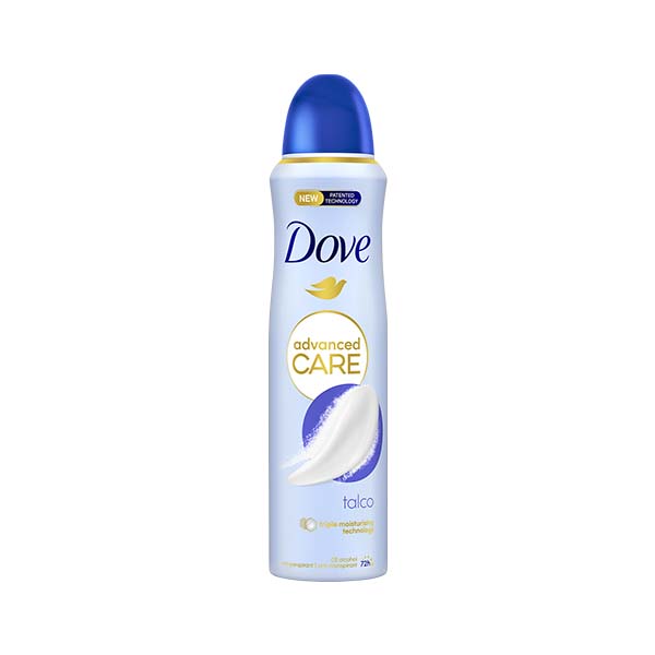 Dedorant per femra adv.talco Dove 150ml