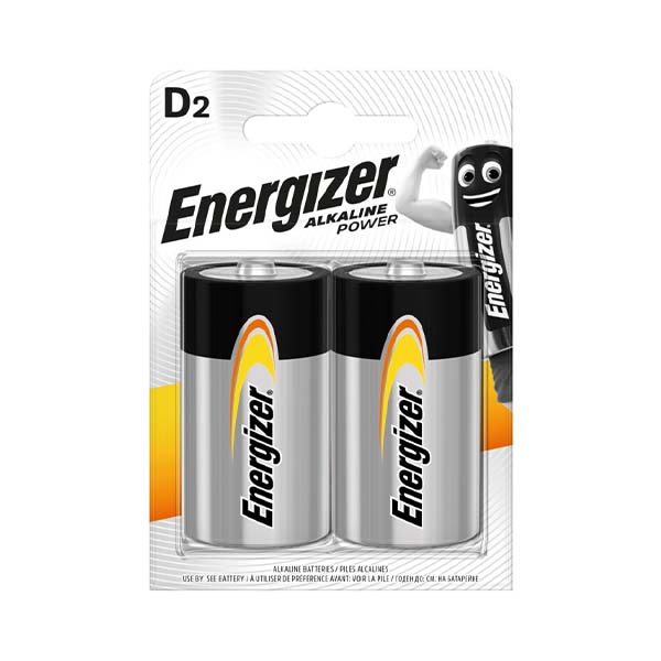 Bateri alk power d lr20 energizer