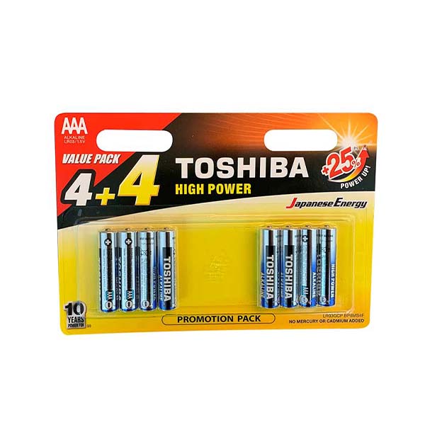 Bateri aaa lr03 bp8 toshiba