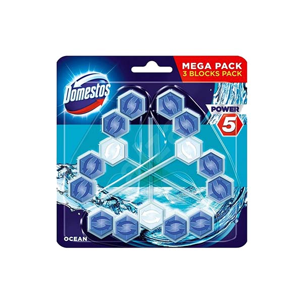 Arome per tualet ocean Domestos 3x55gr