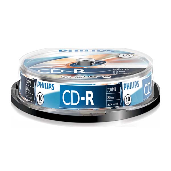 CD-R 80min 700mb Philips