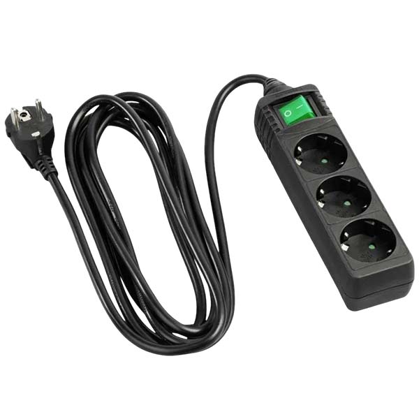Kabllo vazhduese 1.4m 3 priza