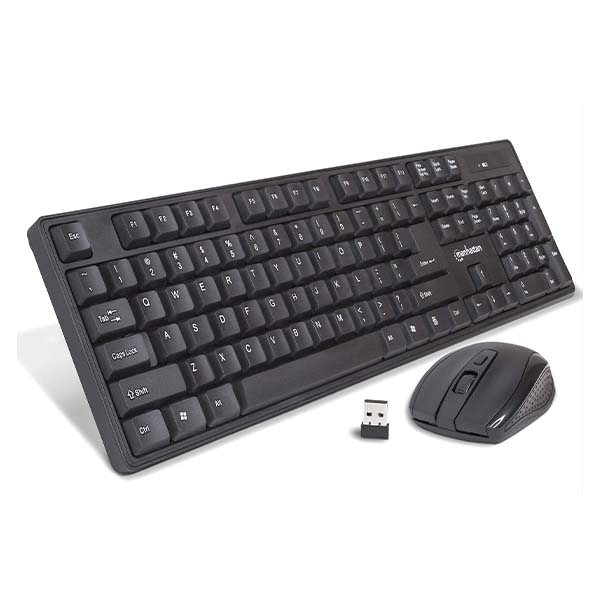 Tastierie dhe mouse me wifi Manhattan