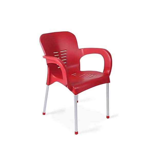 Karrige me kembe alumini CT015-A kuqe