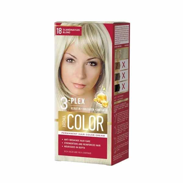 Ngjyre flokesh blond  Aroma color 18