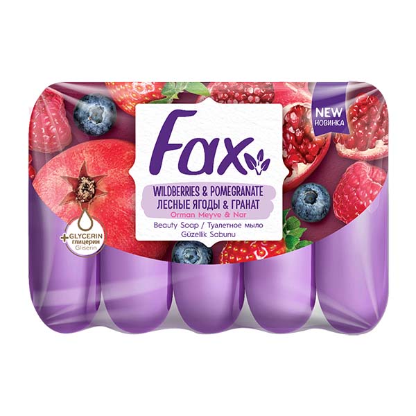 Sapun i ngurte multifruits Fax 5x70gr