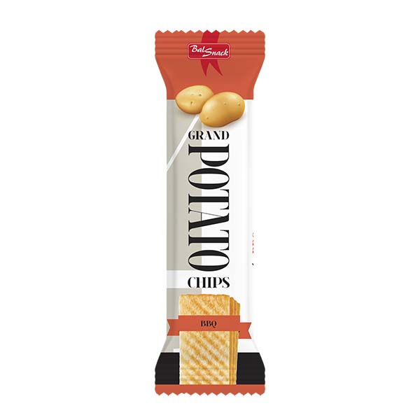 Qips me sos barbeque Grand Potato 60gr